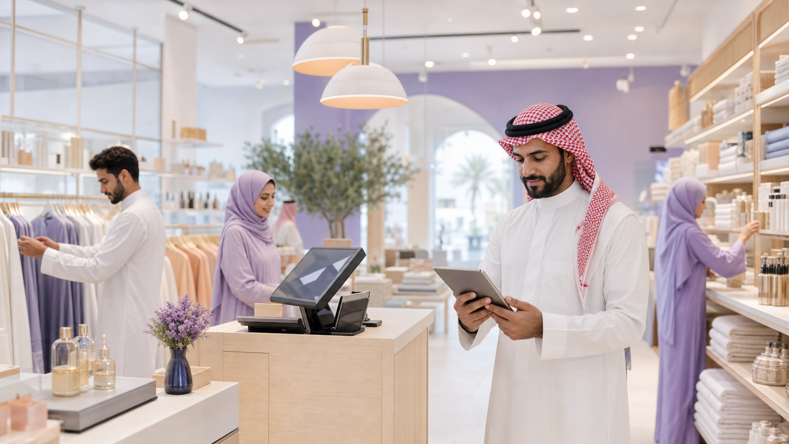 إدارة فرع ونقطة بيع باستخدام بيانات مترابطة